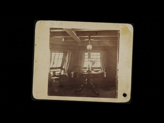 Prince of Wales Cabin on board the Hero, 1860 (silent, still image)