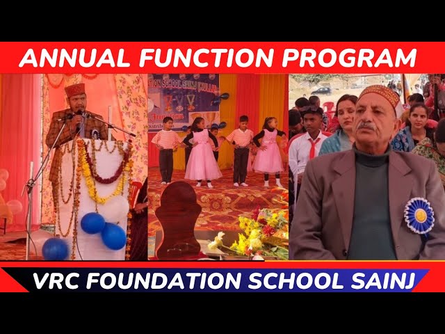 Annual Function Program at VRC Foundation School Sainj #education