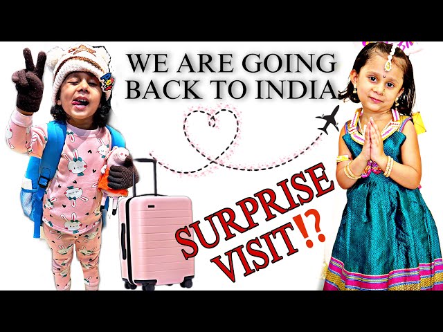 ✈️DUBAI TO INDIA HERE WE COME 🤩| FAMILY TIME | नायराचे बोरन्हान 🥳 #travelvlog #india #dubai #family