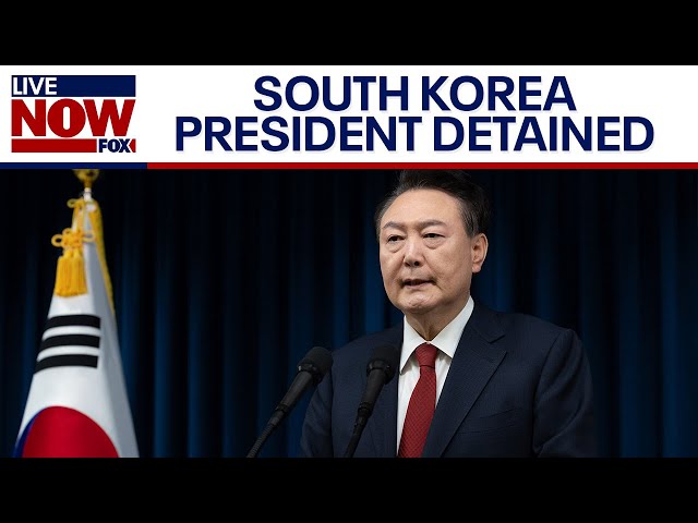 South Korea’s impeached President Yoon detained | LiveNOW from FOX