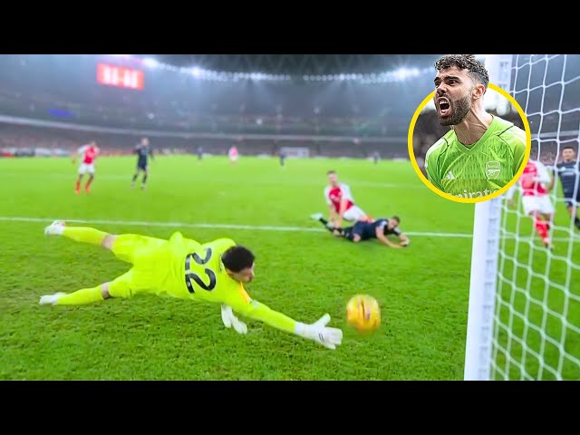 David Raya's 50+ CRAZY Saves in Just 7 Minutes!