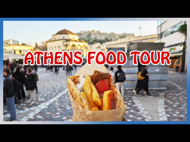 Athens : the best FOOD TOUR in town