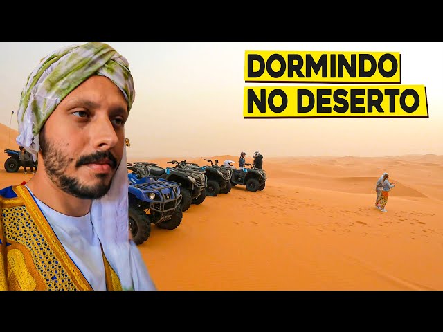 DENTRO DO MAIOR DESERTO DO MUNDO - SAARA (Marrocos)