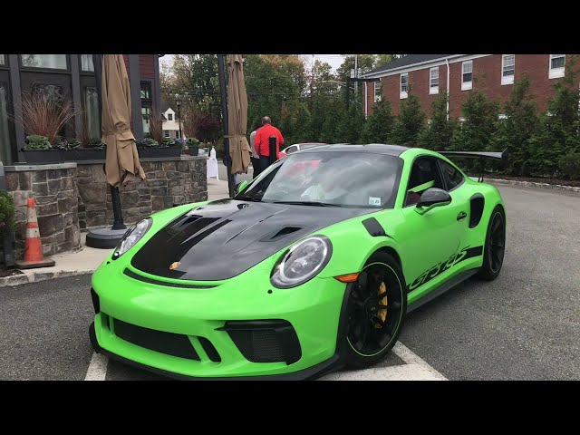 Supercars Arriving At Car Meet in New Jersey! SVJ, 488 GTB, NSX, 360, Etc...