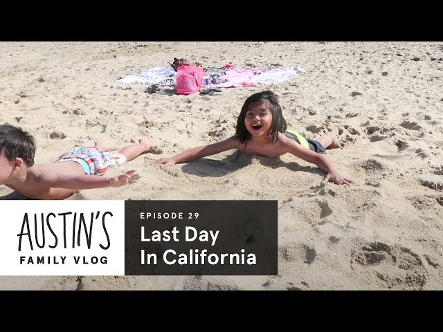 Last Day in California | Austin Vlog | HiHo Kids