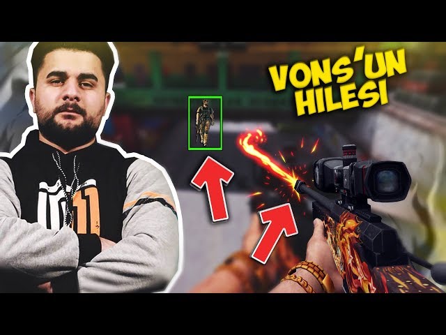 VONS'UN HESABINDAKİ HİLEYİ BULDUM  YOK BÖYLE AWP !! ZULA