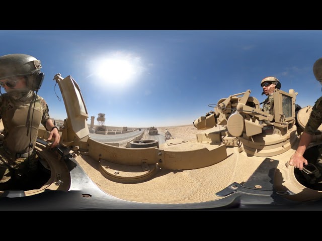 Driving a tank in 360