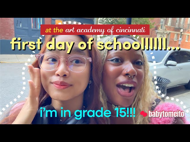 first day of school as a 15th grader | vlog