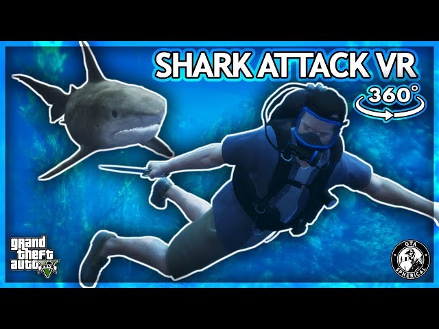 Attacked By a Shark In Virtual Reality - GTA 360° Experience