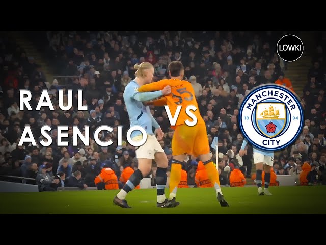 RAUL ASENCIO was a beast against MANCHESTER CITY #football video #realmadrid #manchestercity