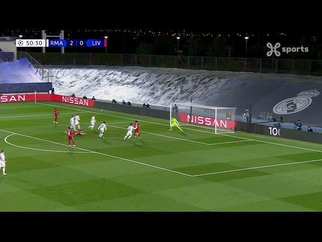 Champions League 06.04.2021 / Goal Salah against Real Madrid