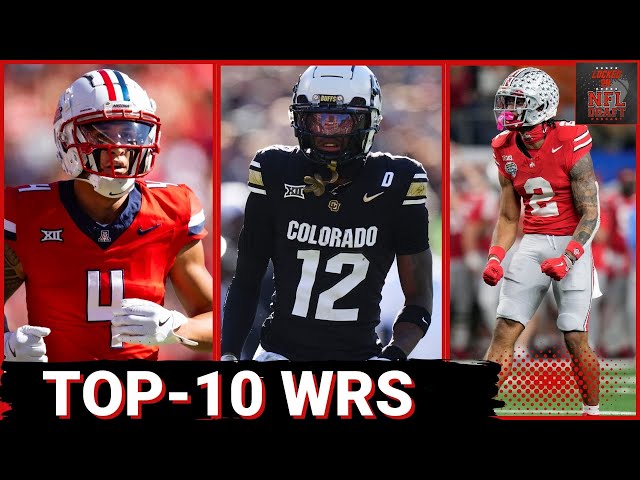 Dueling top-10 Wide Receiver Ranking for 2025 NFL Draft+Potential risers