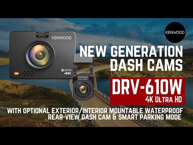 KENWOOD DRV-A610W Dash Cam | 4K Ultra HD Your Ultimate Driving Companion