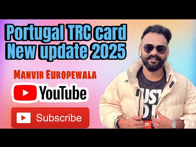 Portugal trc card update | Mahatma Gandhi trc card update | new update 2025 Portugal