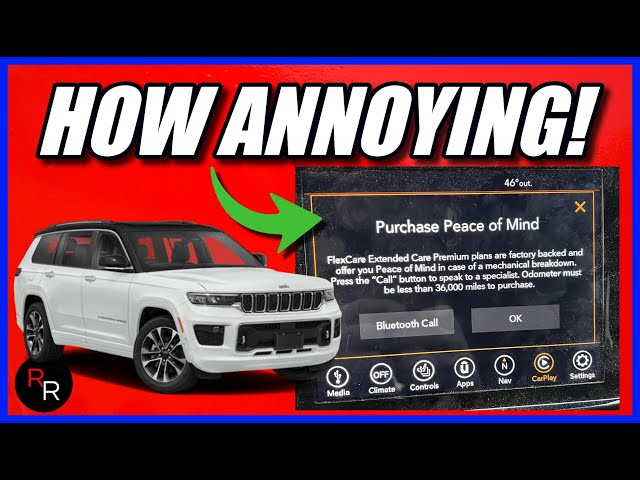 Jeep's NEW Pop-Up Ads In Car* Is This The Future??