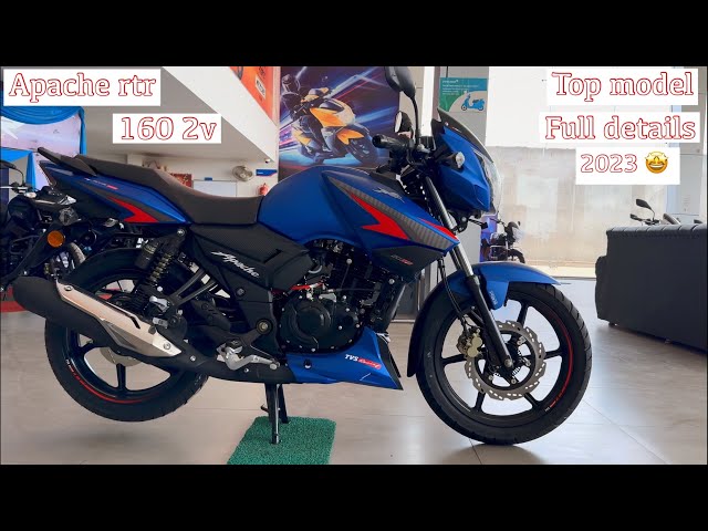 apache rtr 160 matte blue | Apache rtr 160 2v top variant