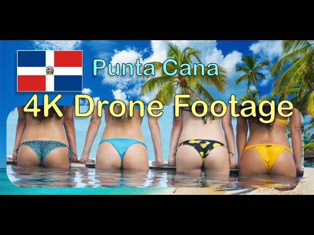 4K Drone Flight - Punta Cana Dominican Republic