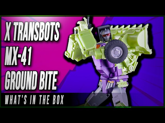 X-Transbots MX-41 Ground Bite – Unboxing Surprise!