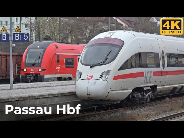 Passau Hauptbahnhof – 15.02.2025: Vielseitiger Verkehr mit starker Güterzugpräsenz