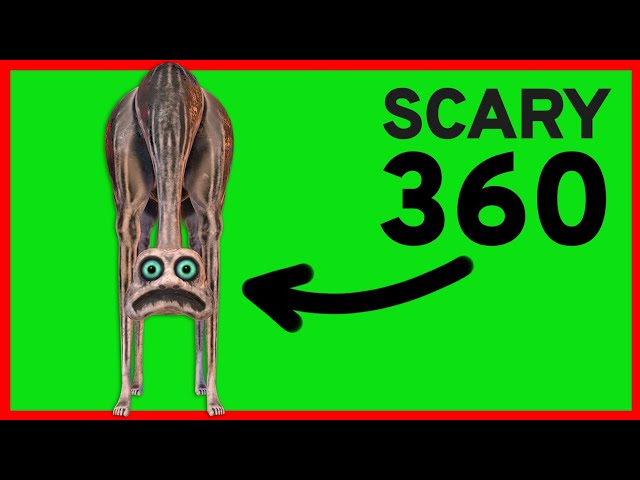 Are you scared?!? 360 Giraffe Monster