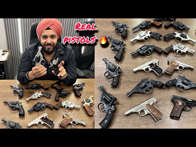 Cheapest Real Pistol and Revolver Indian Ordinance, Germany, England Imported .Arms license required