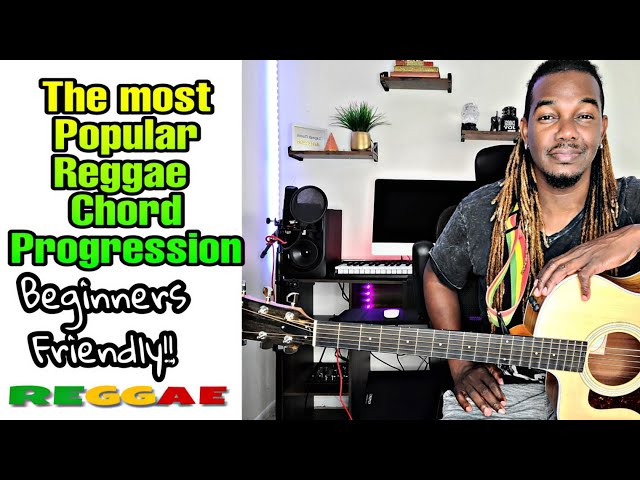 Easy Reggae Chord Progression / Beginners Friendly / Acoustic Guitar