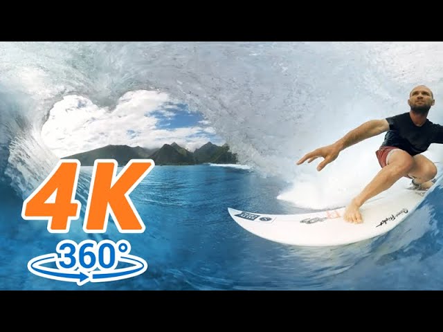 【4K 360 VR Demo】Samsung 4K 360 Demo: Samsung Gear VR Tahiti