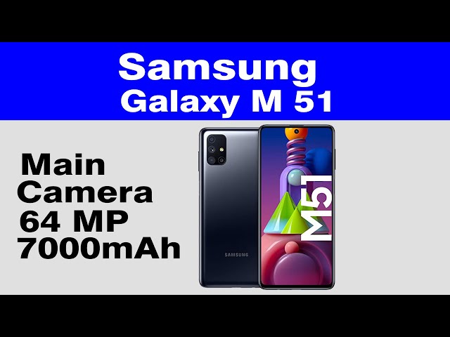 Samsung Galaxy M 51 | 7000mAh Battery | 64MP Camera | Sinhala Full Review | Waruna Bro