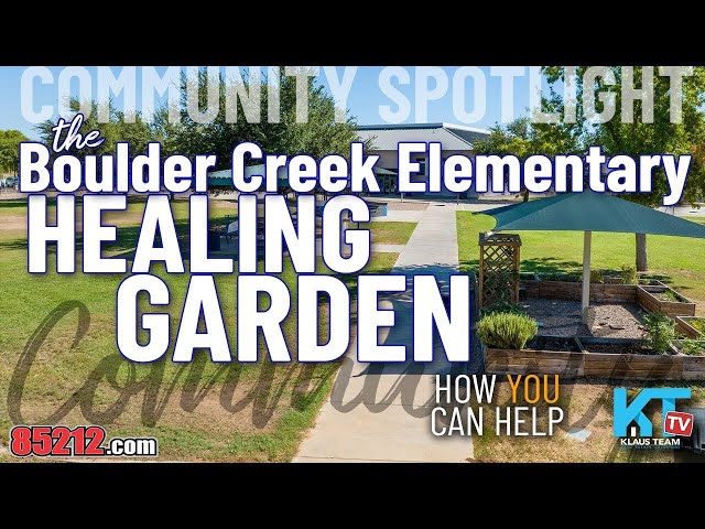 Healing Gardens: Transforming Lives at Boulder Creek Elementary School