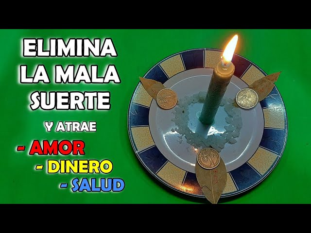 🙌 Poderoso RITUAL para ATRAER la BUENA SUERTE en la SALUD, DINERO Y AMOR - Hechizo purificador