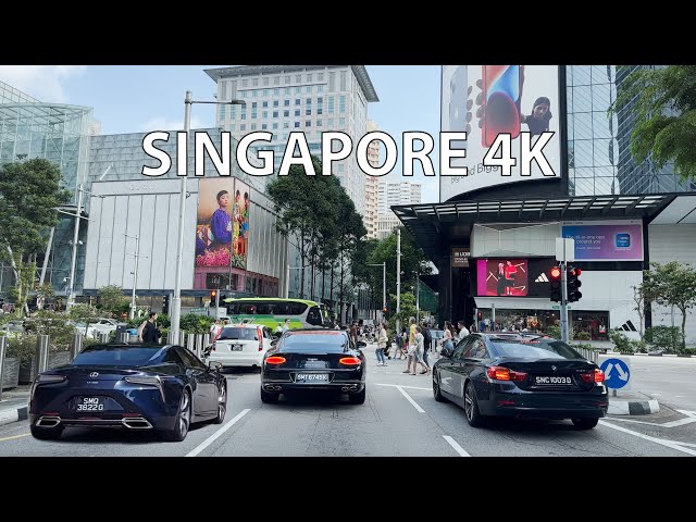 Singapore 4K HDR - Beverly Hills - Scenic Drive