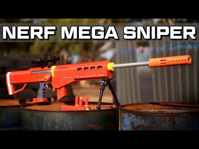 M0053-1: Testing a 230fps Nerf MEGA Sniper!