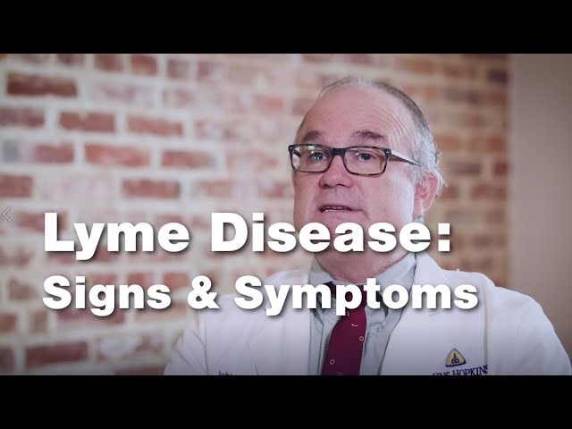 Lyme Disease Signs and Symptoms (2 of 5) | Johns Hopkins Medicine