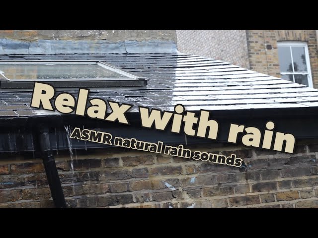 Relaxing Rainy day in the UK ASMR perfect for Sleep