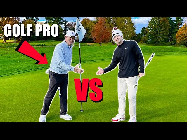 I Challenged A GOLF PRO To A Match