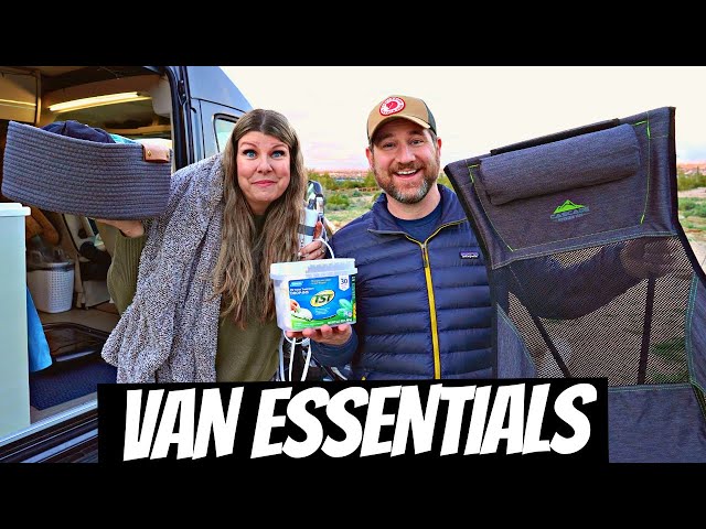 VAN LIFE - Top 10 Essential Items