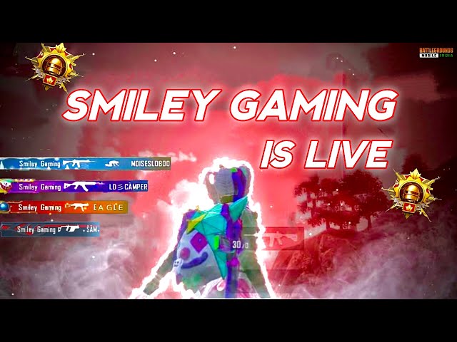 Sat and Sunday Evening 7 pm Room Match | SMILEY GAMING | SG SQUAD | #bgmi #bgmilivetamil