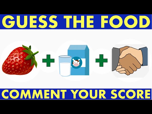 GUESS the FOOD GAME | Classroom GAMES | FOOD QUIZ | ESL GAMES |Kru Minah