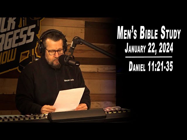 Men's Bible Study by Rick Burgess - LIVE - Jan. 22, 2025