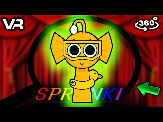 Incredibox Sprunki 360VR🔍Find Kind Bailey from Sprunki in the cave 360VR  | Adventure 360VR