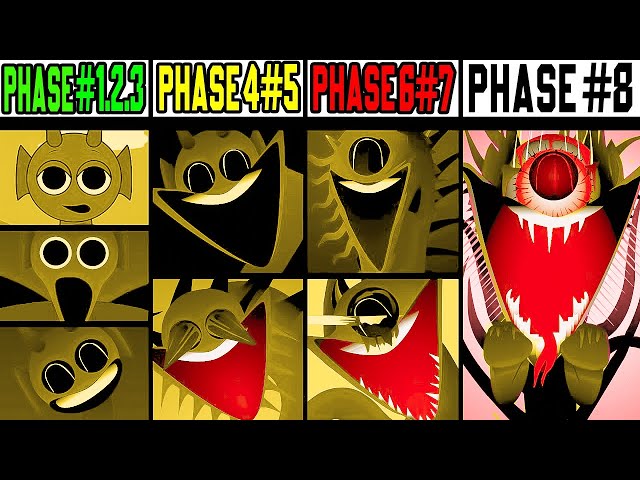 All Phases in Incredibox Sprunki Mustard New Update: From Phase 1 to Phase 8