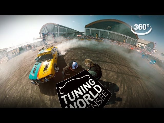 Driften auf der TUNING WORLD BODENSEE 2018