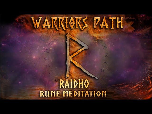 RAIDHO -ᚱ - Raidō - Ride, Journey - Rune Meditation & Galdr - Reið - Ræið - Raido- Warriors Path