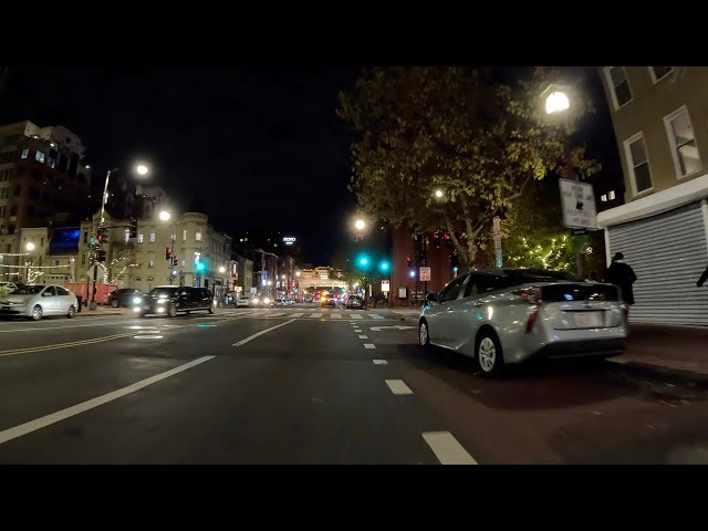 Relaxing Night Drive in the Heart of Washington, D.C.