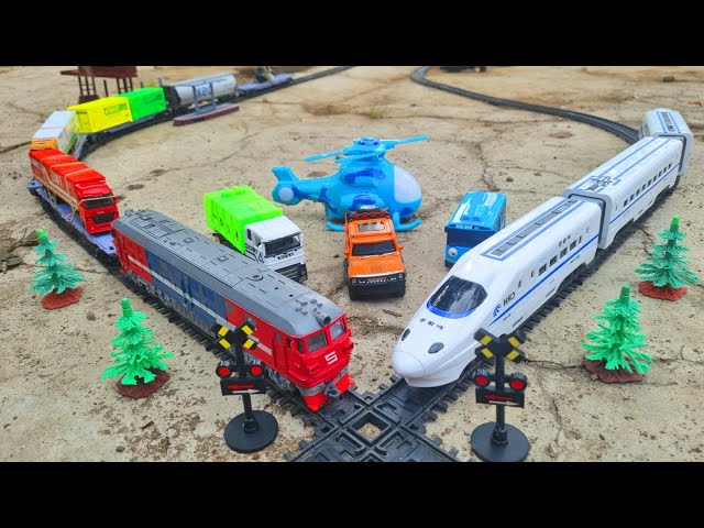 TRANSPORTING PIXAR CARS & FRUITS WITH COLORED & JOHN DEERE vs CLAAS vs TRACTORS - BeamNG.drive