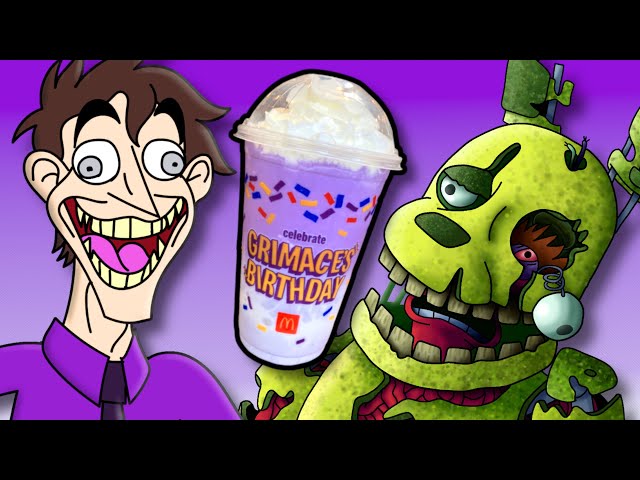 WILLIAM AFTON tries the GRIMACE SHAKE!!!