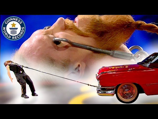 Heaviest Weight Pulled With Eye Sockets - Guinness World Records