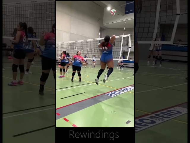 Como una Estrella   Rewinding 🌟 #volleyball #voleybol