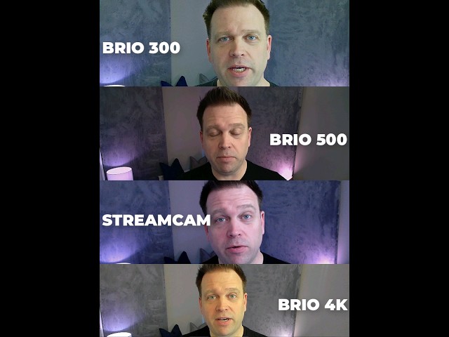 📷 Logitech webcam comparison #Logitech #streaming #microsoftteams