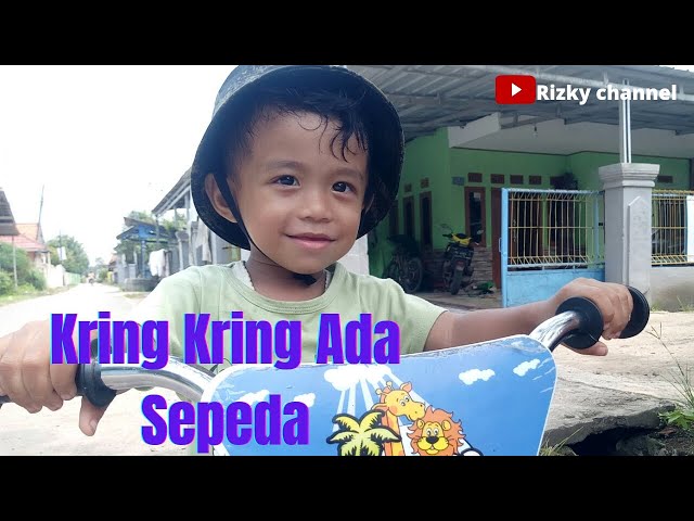 Belajar Sepeda Sambil Bermain 🚴 Lagu Anak - Kring Kring Ada Sepeda